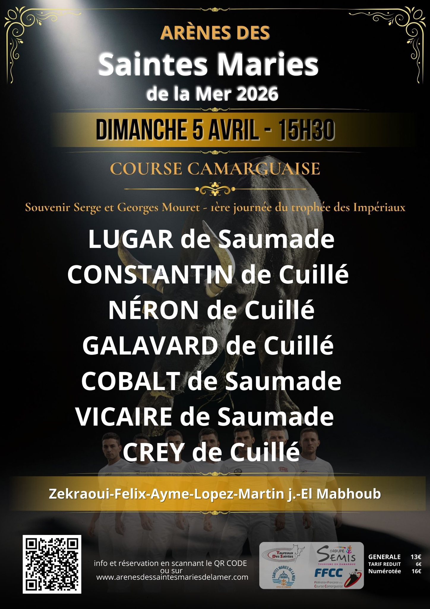 Course Camarguaise –  Trophée des Impériaux niveau AS