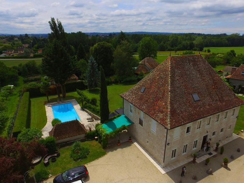 Vue aérienne du domaine Vue aérienne du domaine