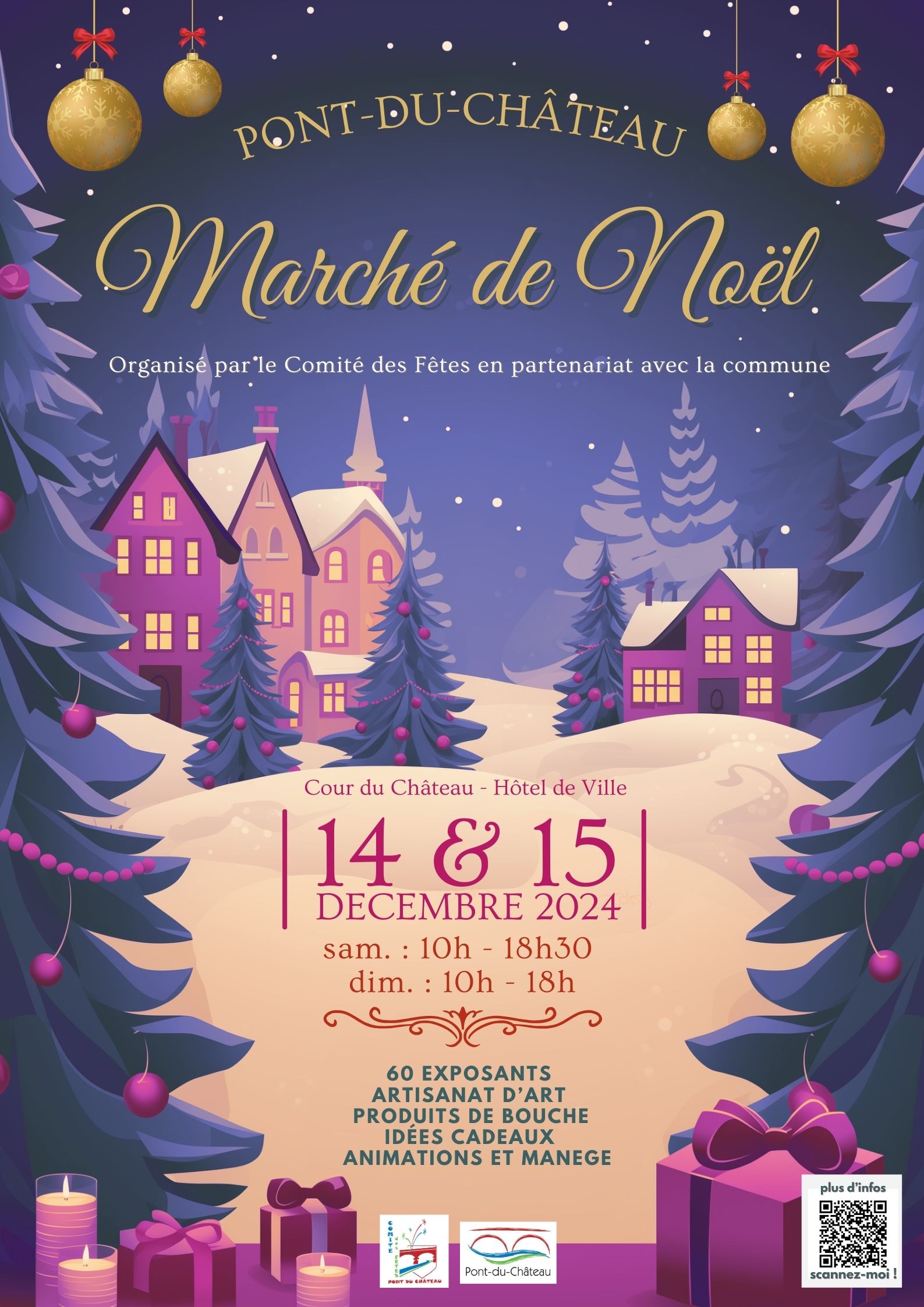 Marché de Noël | Pont-du-Château