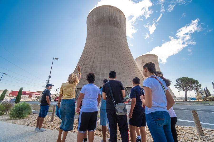 Visite guidée extérieure de la Centrale : A pied ou à vélo!_Cruas