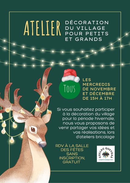 Atelier décoration
