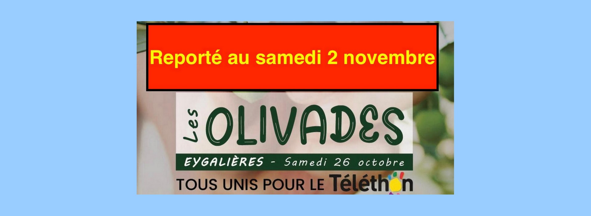 Les Olivades du Téléthon Eygalières