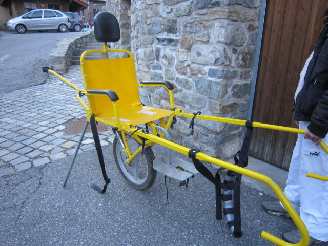 La joëlette - La Grave