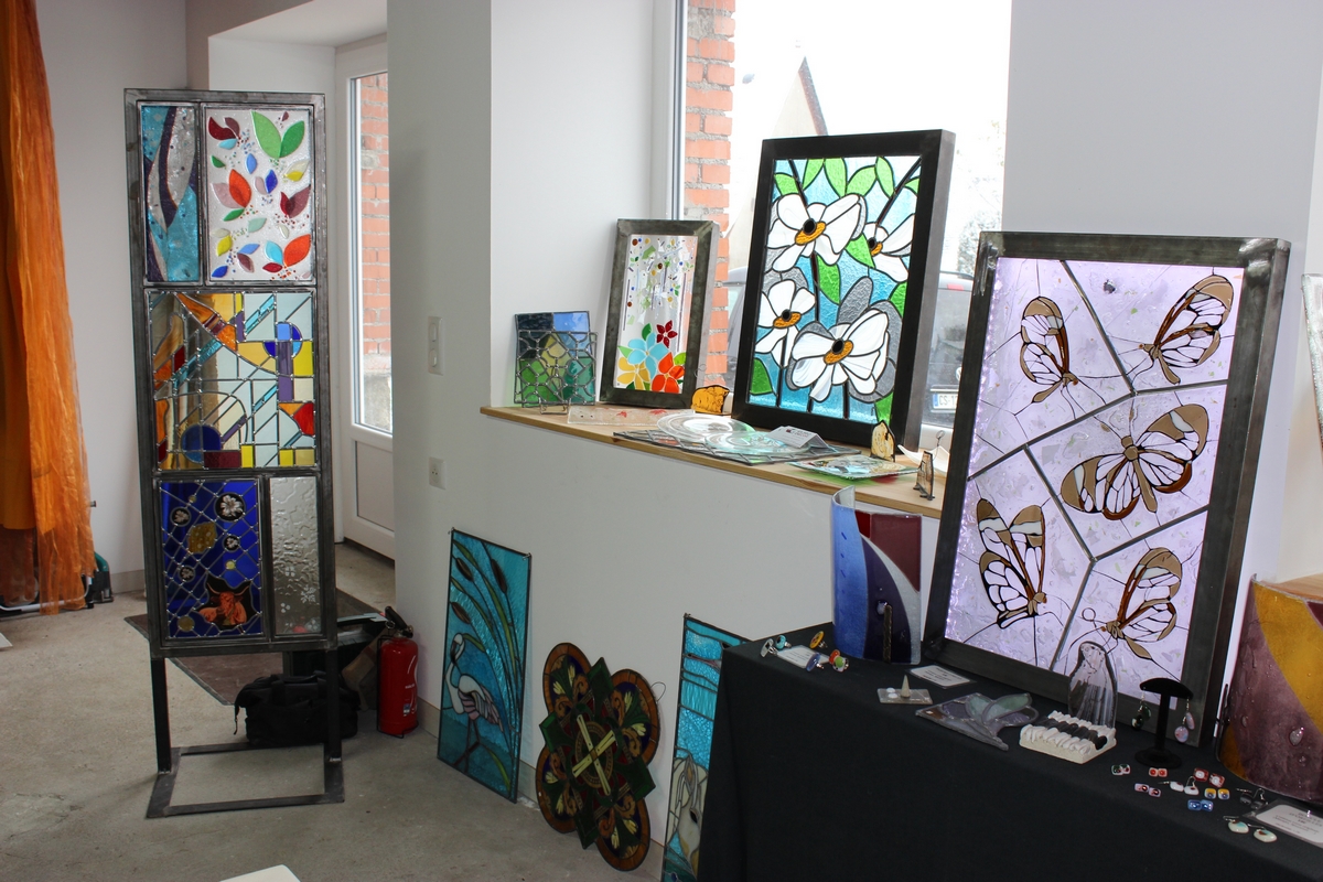 Laëtitia Bastien - Maker specialized in mosaics and stained glass