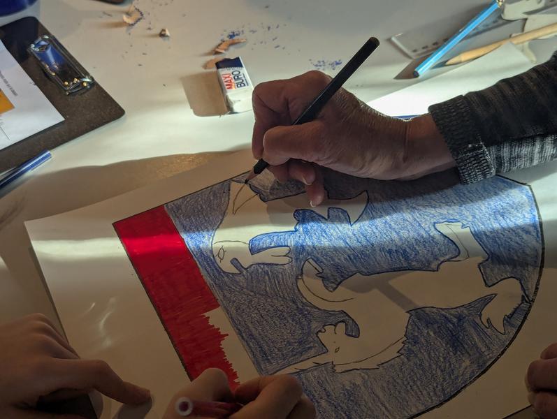 Atelier jeune public - Crée ton blason_Saint-Étienne-le-Molard