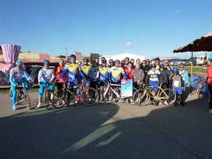 Groupe de Cyclistes