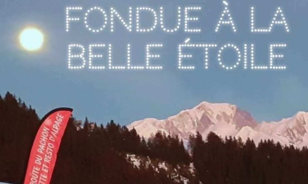 Nocturne & fondue à la belle étoile