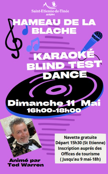 Karaoké Blind Test Dance_Saint-Étienne-de-Tinée