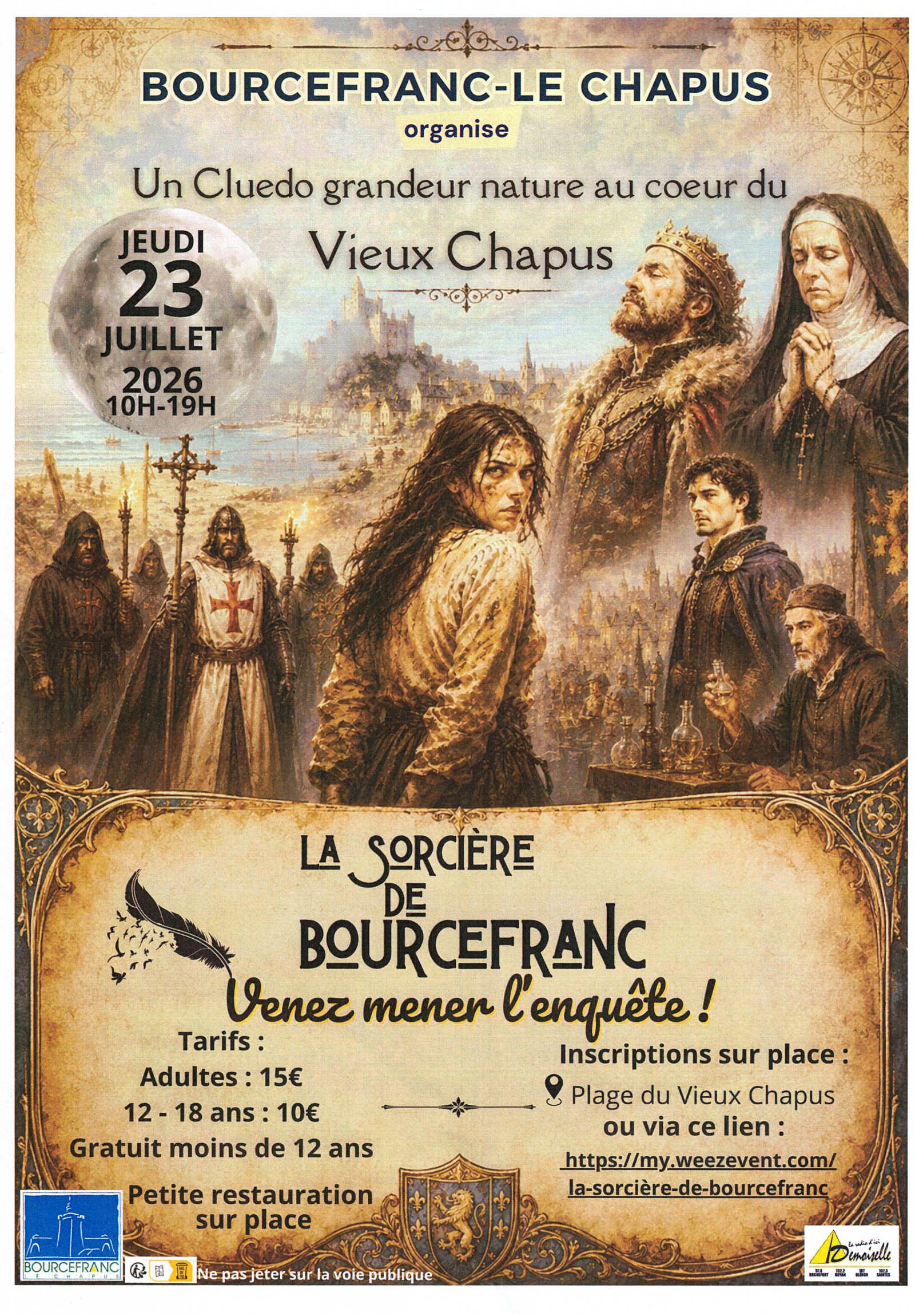 Cluédo géant : La sorcière de Bourcefranc