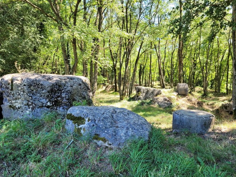 Pierres sur le sentier