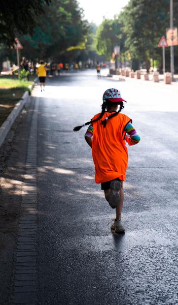 Course enfant de l'Échappée Belle