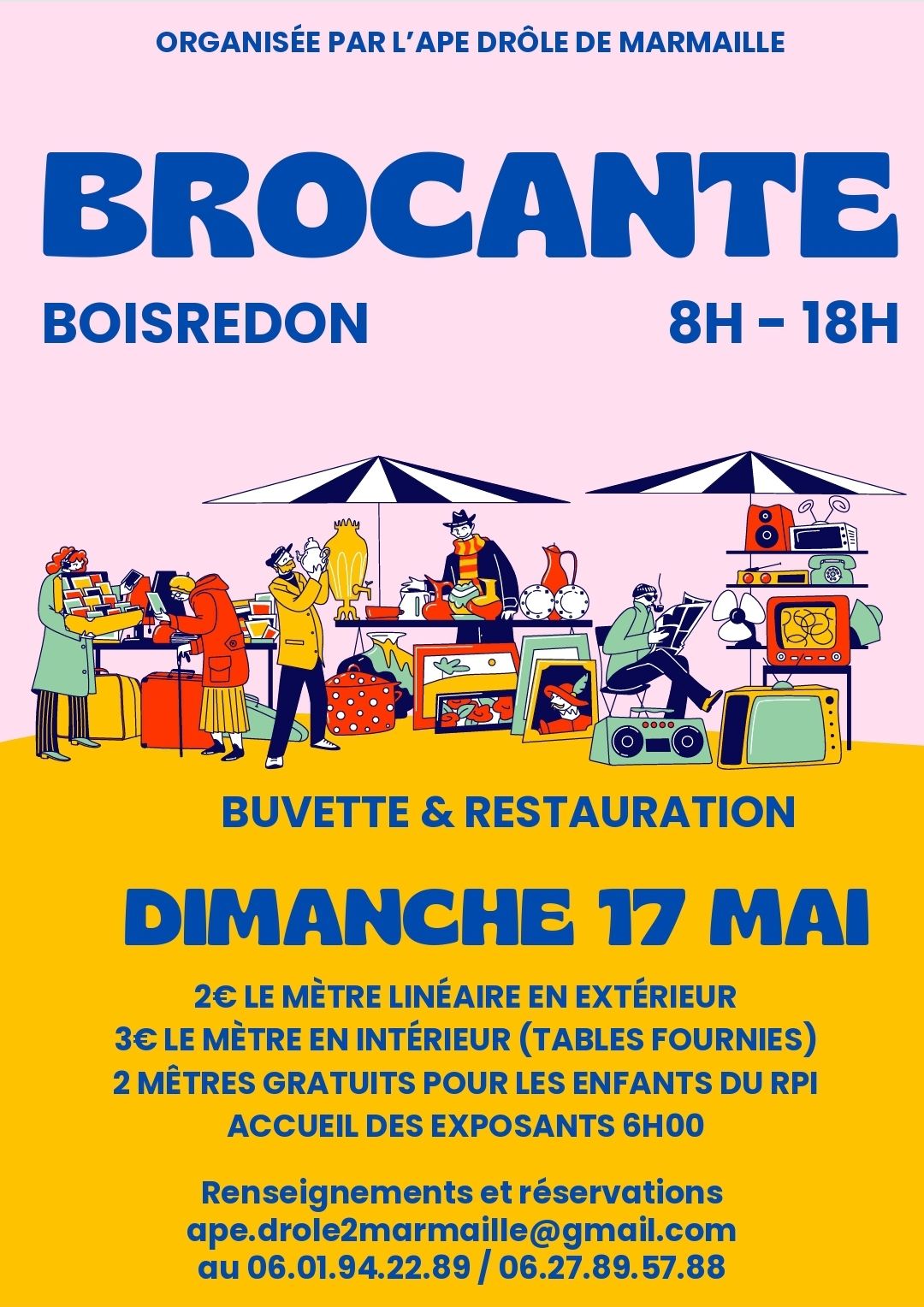 Brocante vide greniers