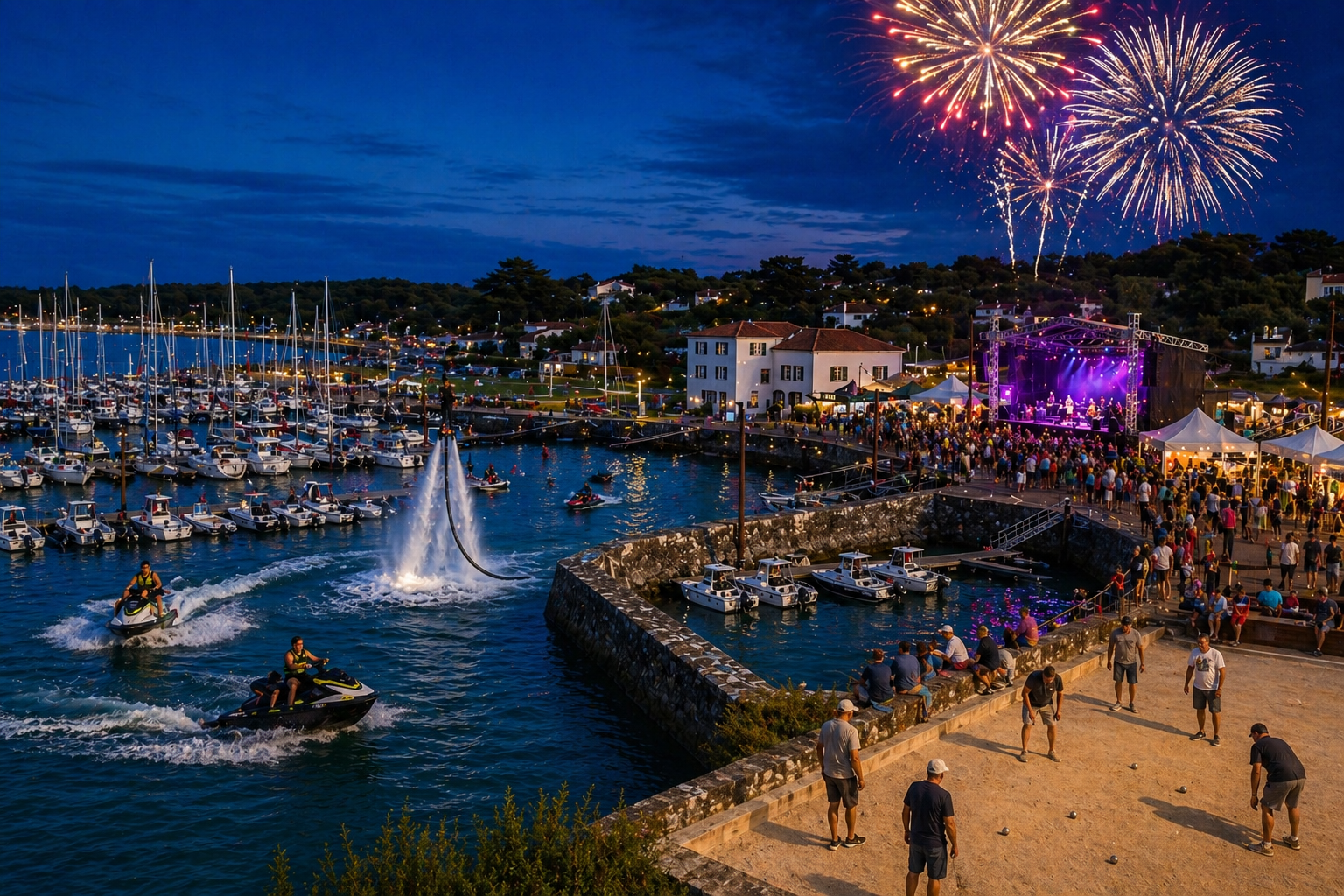 Port du Douhet en fête