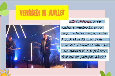 Apéro concert de l'été - SileX Princess_Montmerle-sur-Saône
