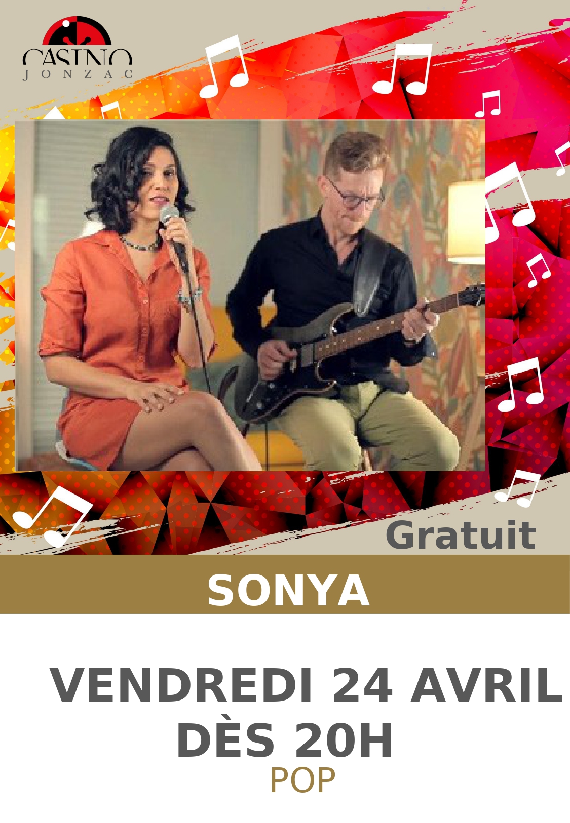 Concert Sonya au Casino