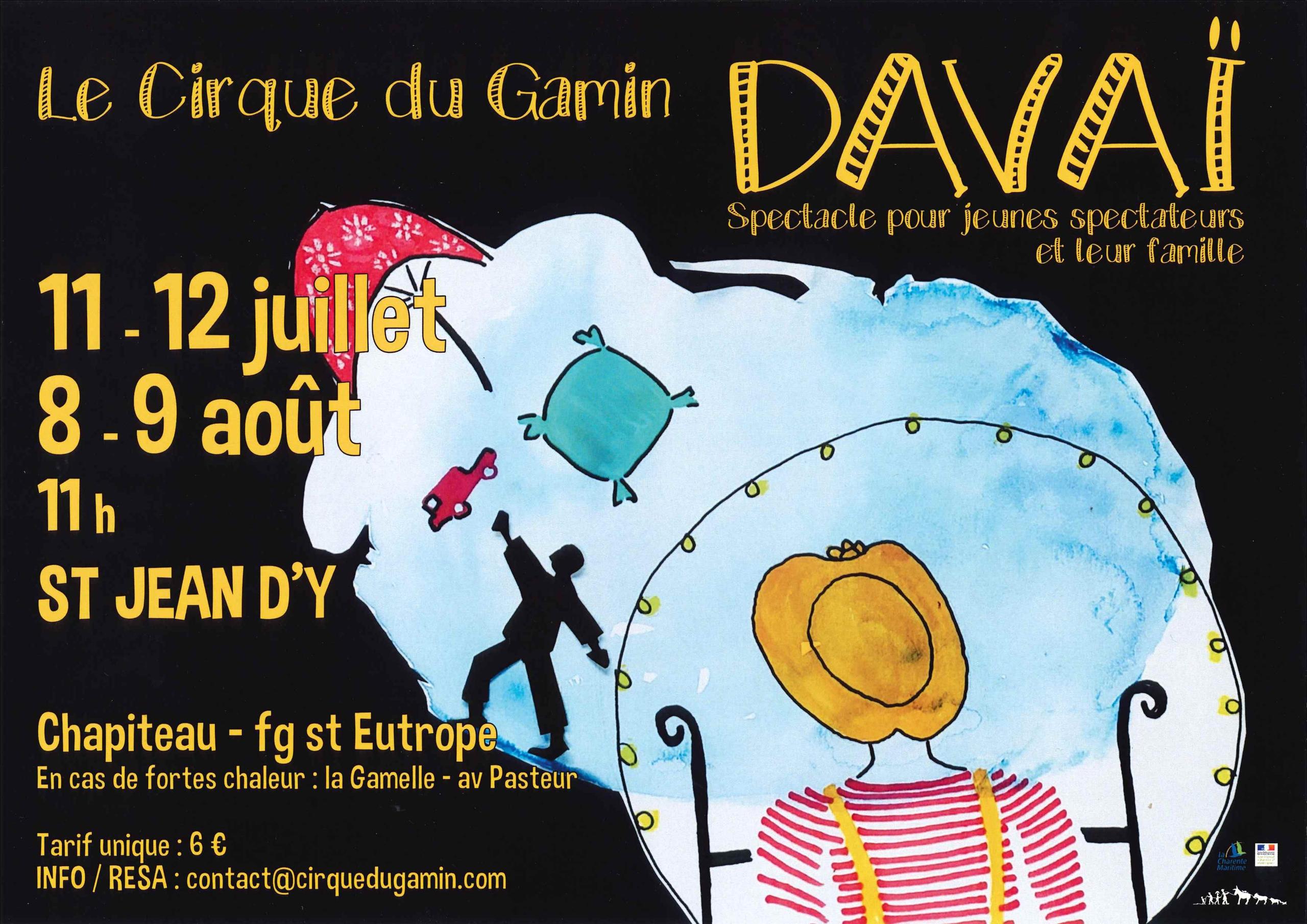 Spectacle - Cirque du Gamin - Davaï