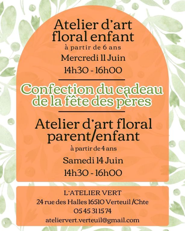 Atelier floral enfants_Verteuil-sur-Charente
