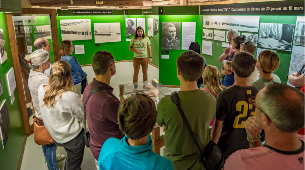 Visite guidée musée de la Résistance