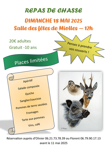 Repas de chasse