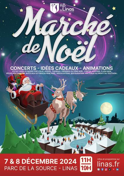 Marché de Noël - Linas Du 7 au 8 déc 2024