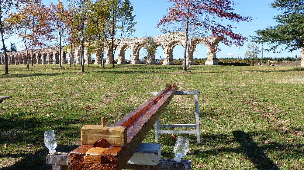 Démonstration de mesures romaines