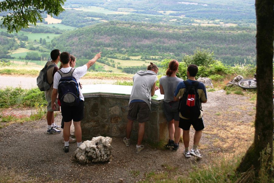 Table d'orientation d'Ambléon