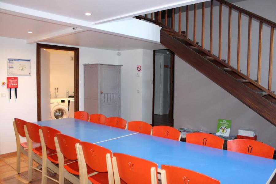 Grange des Tilleuls - Pièce de vie - Gîtes de Groupe d'Etape - Roure - Alpes-Maritimes