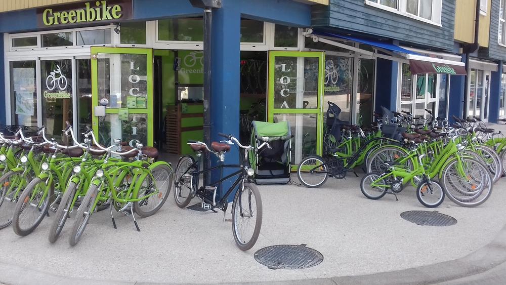 Magasin et vélos