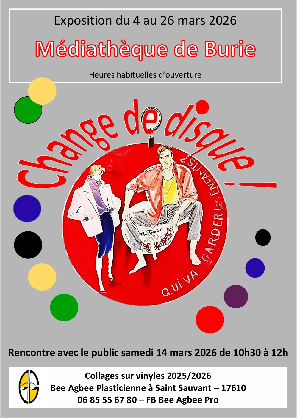 Exposition de Bee Agbee