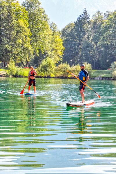 Initiation au Paddle sur le Lac Bleu
