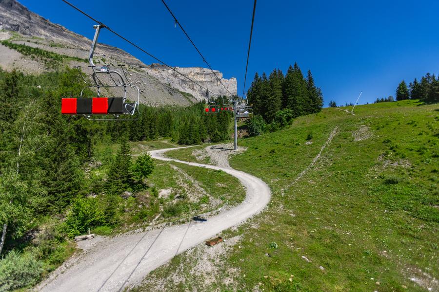 Tour des Ayères depuis le télésiège de Barmus_Passy