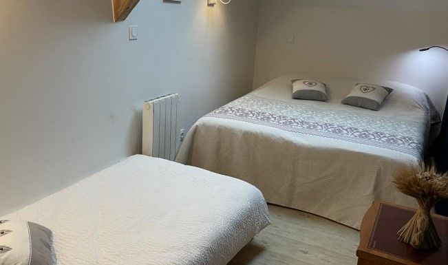 Le Clos du Jardin G2 mezzanine 1 lit simple et 1 lit double