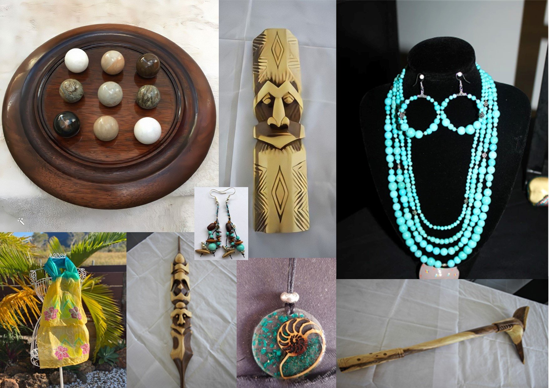 Exposition et vente des artisans et artistes de Koumac