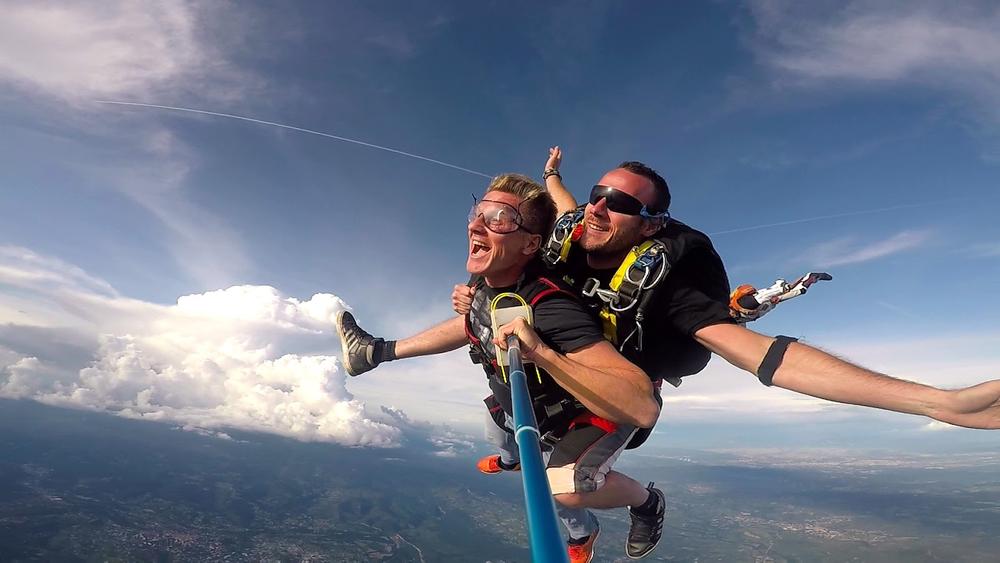 Parachutisme avec Dragon Fly