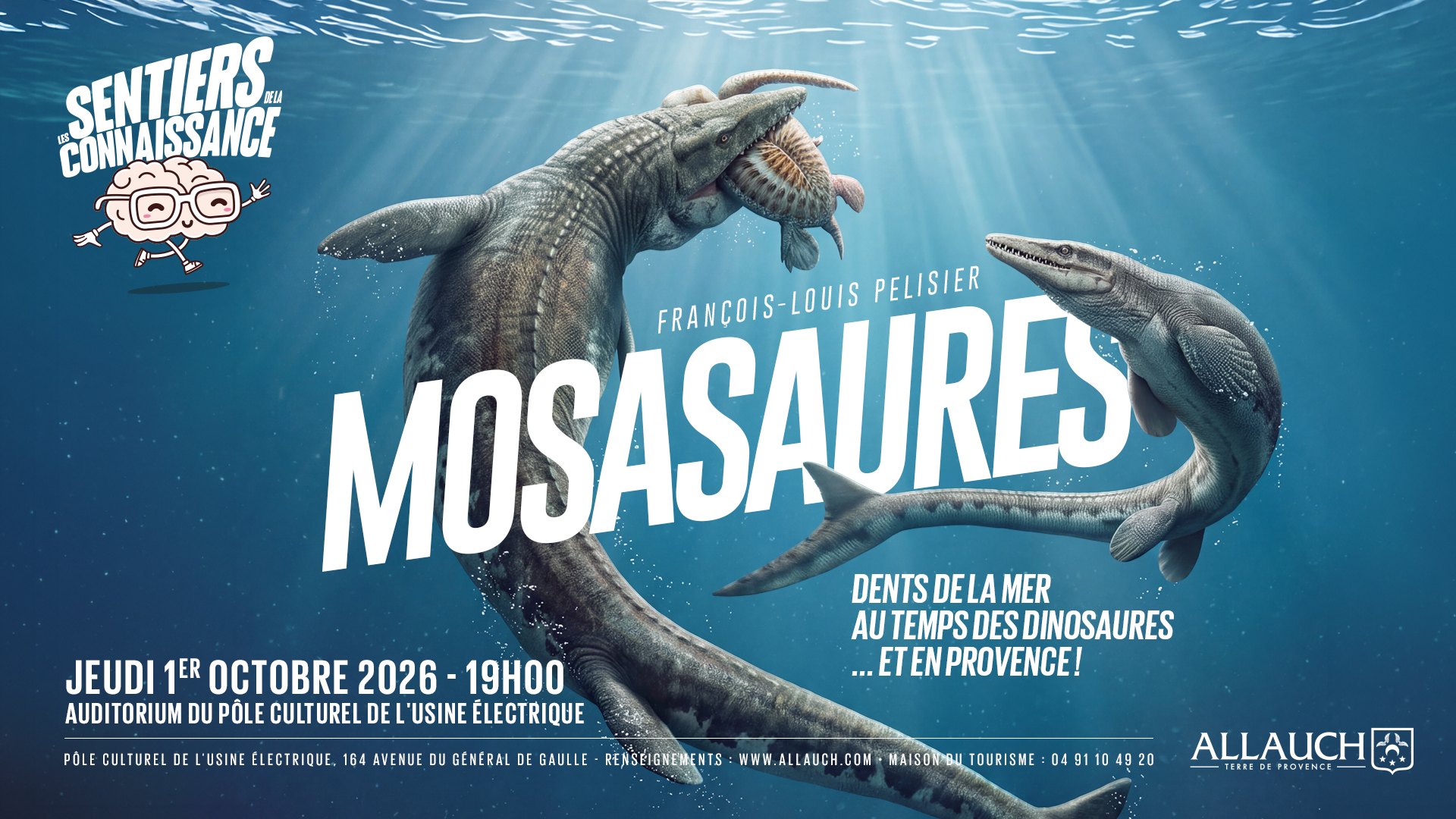 MOSASAURES, DENTS DE LA MER AU TEMPS DES DINOSAURES... ET EN PROVENCE !