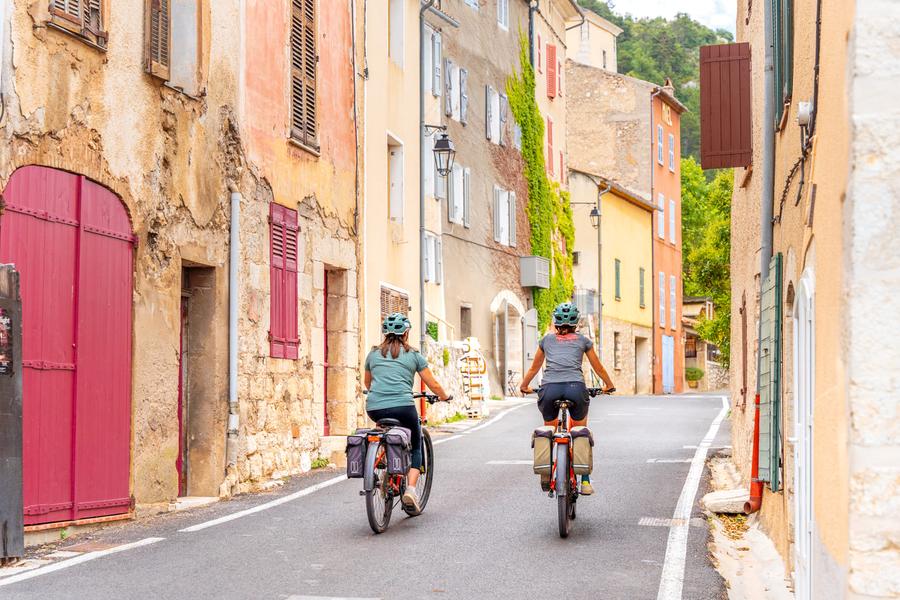 Tour du Verdon à vélo : Etape Aiguines - Trigance