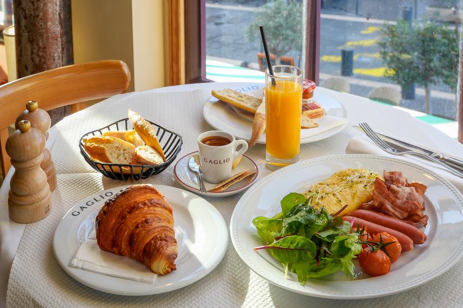 Petit déjeuner Américain