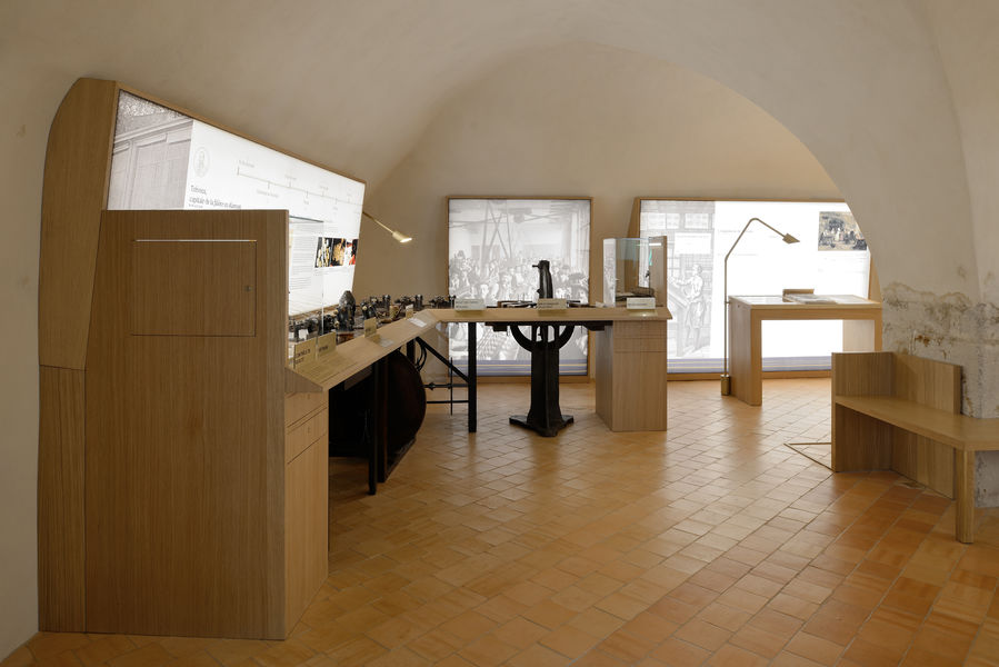 Salle voûtée du musée Trévoux et ses Trésors