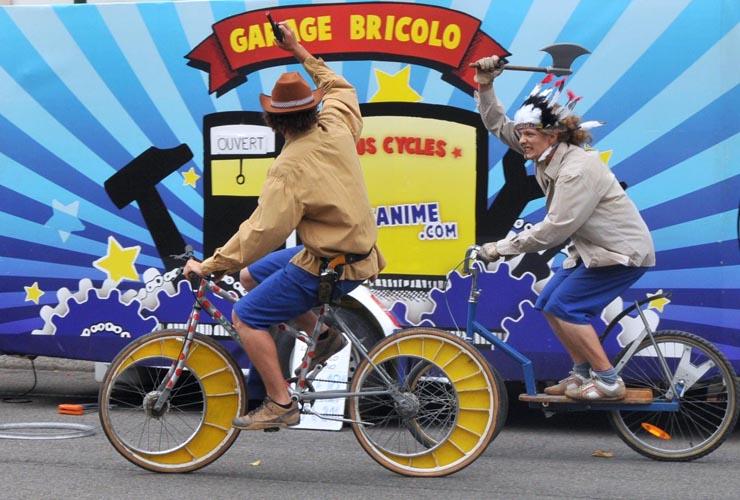 photo - © bricolo et mécano Piste d'essai et Spectacle Bricolo et Mécano_Arvieux - © bricolo et mécano