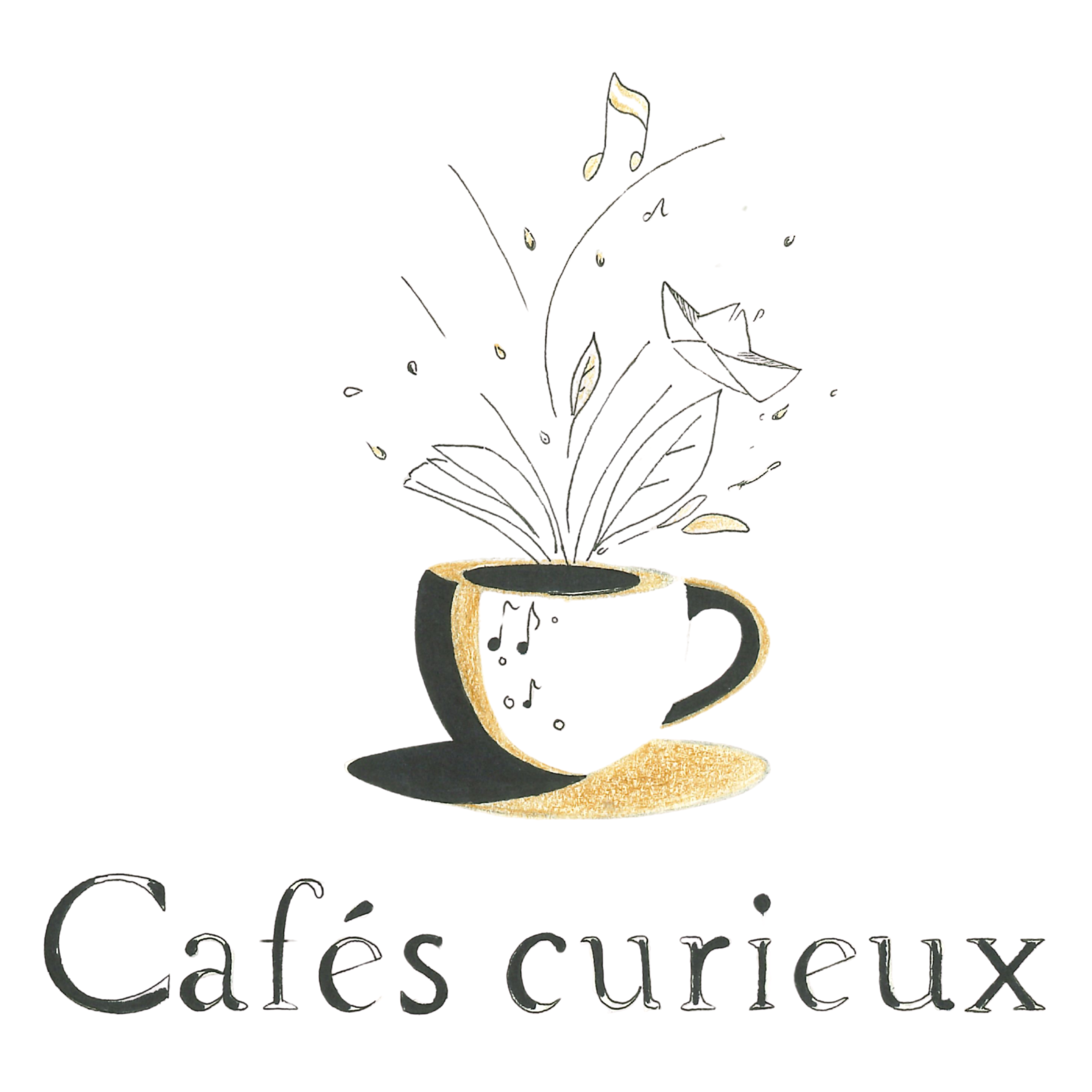 Café curieux autour de