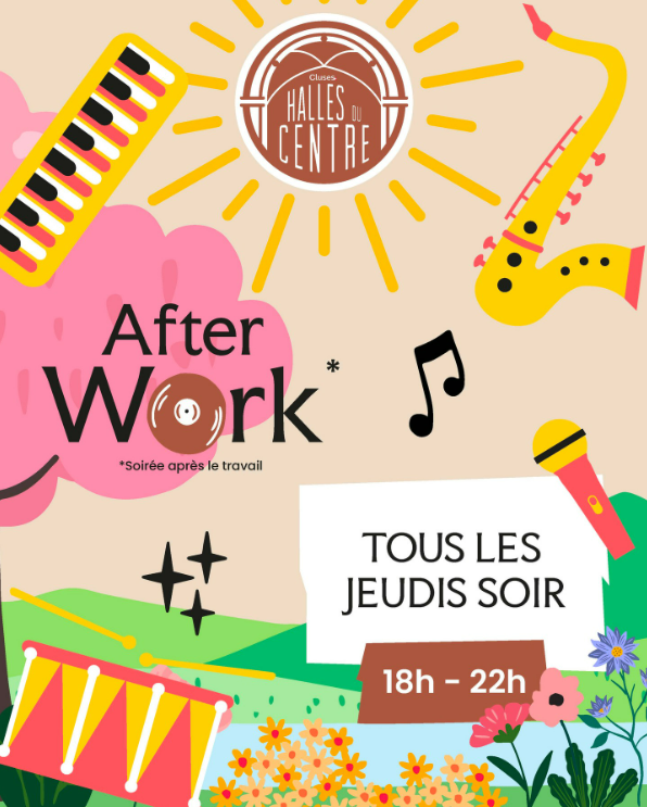 Afterwork aux Halles du Centre_Cluses