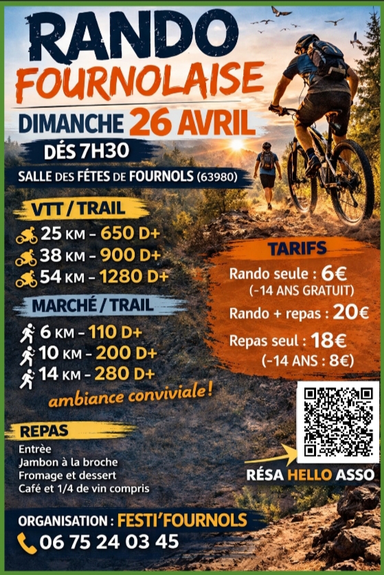 Rando La Fournolaise // Fournols