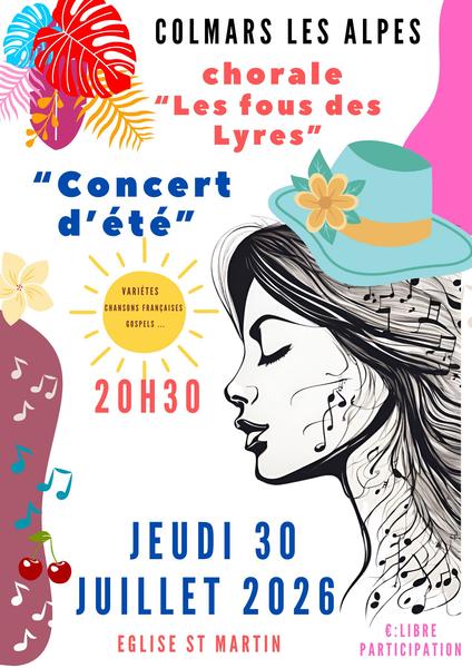 Summer concert by the 