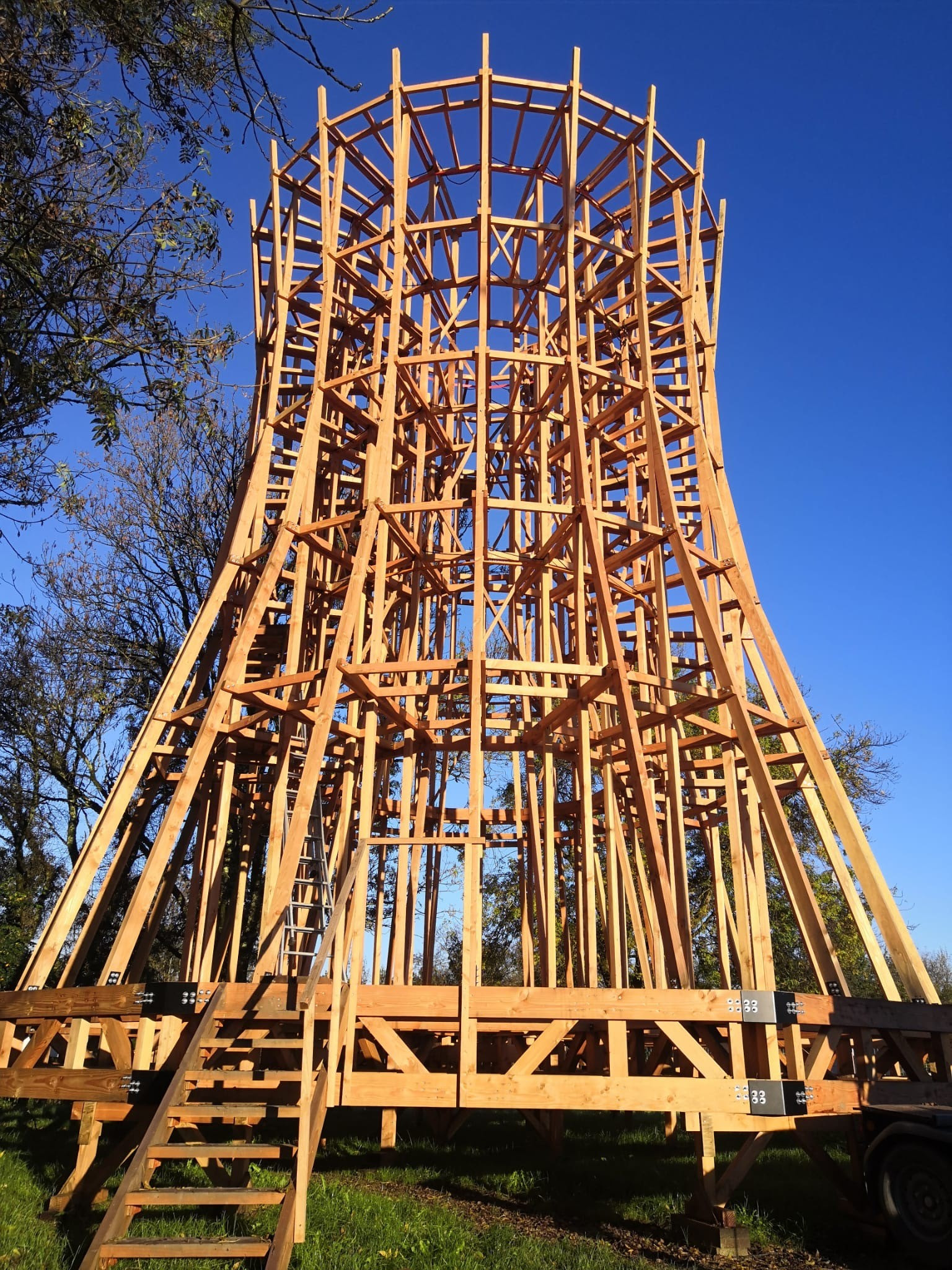 La Maison sur le fleuve | Visite de chantier
