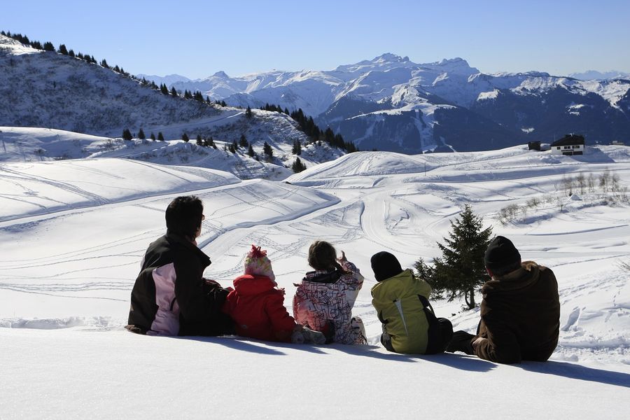Le Bérouze séjour à la neige en famille l'hiver