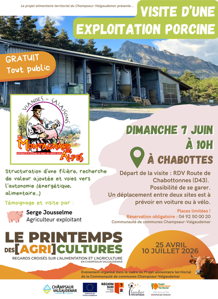 Visite d'une exploitation Porcine