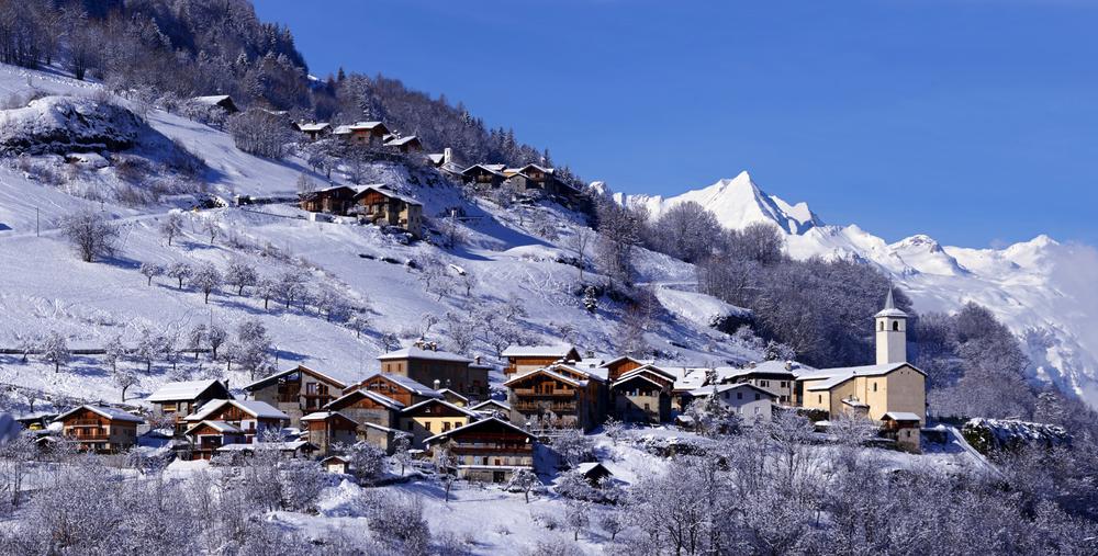 Villaroger sous la neige
