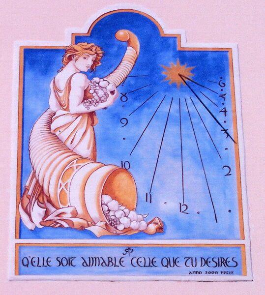 Cadran solaire de Monêtier-Allemont