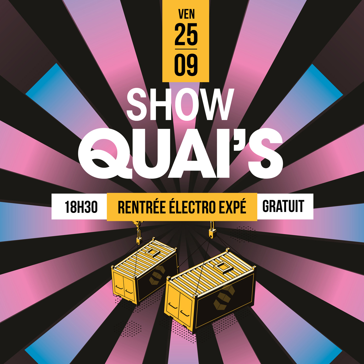 Concert - Show Quai's -  NILE.N + Palipnol + Février
