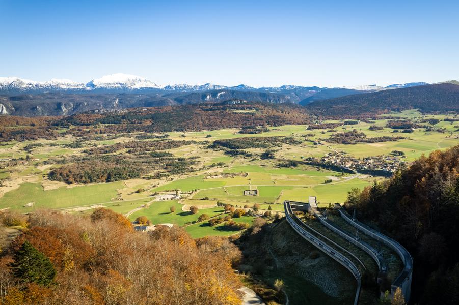 Vue depuis le Col de la Chau